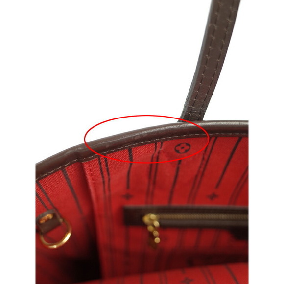 Louis Vuitton MM Bag Tote Neverfull Damier - Picture 8 of 8